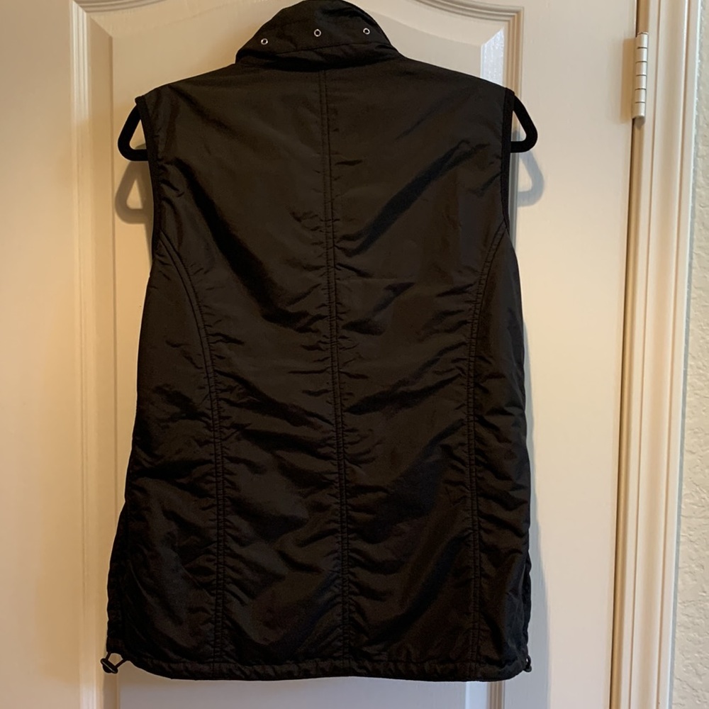 Golfino Reversible Vest--Green/Navy Tartan Plaid/Black Size 12 Never Worn - Picture 4 of 14